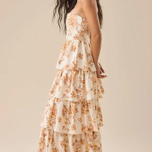 ALTAR’D STATE Marie  Floral Maxi Dress.
NEW with tags. - Picture 3 of 4